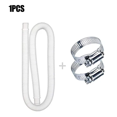 Imagen 2 del producto Reemplazo de manguito de manguera de drenaje de piscina, fácil instalación, tubos de piscina a prueba de fugas para suministro de natación al aire libre