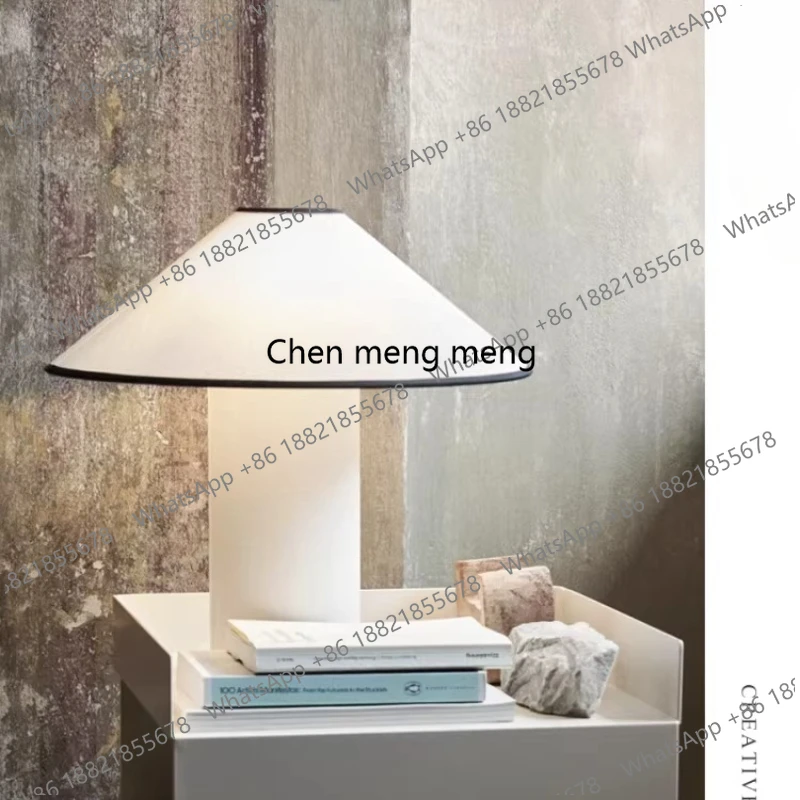 

Fabric desk lamp Nordic simple study bedroom bedside ambient light