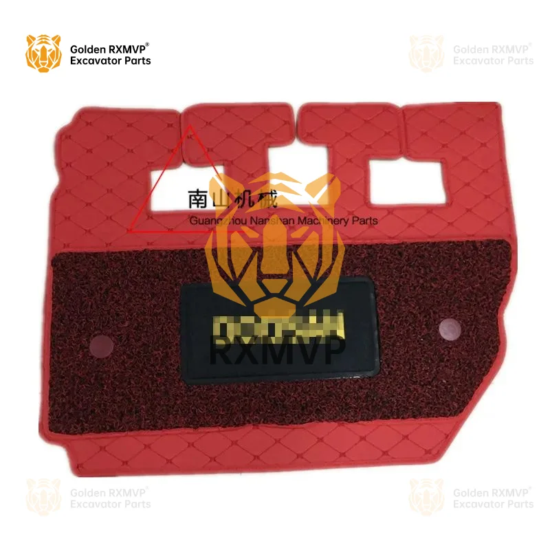 For  Doosan Daewoo DH80G 80GO cab floor rubber foot pedal rubber wire ring foot pad  accessories Excavator