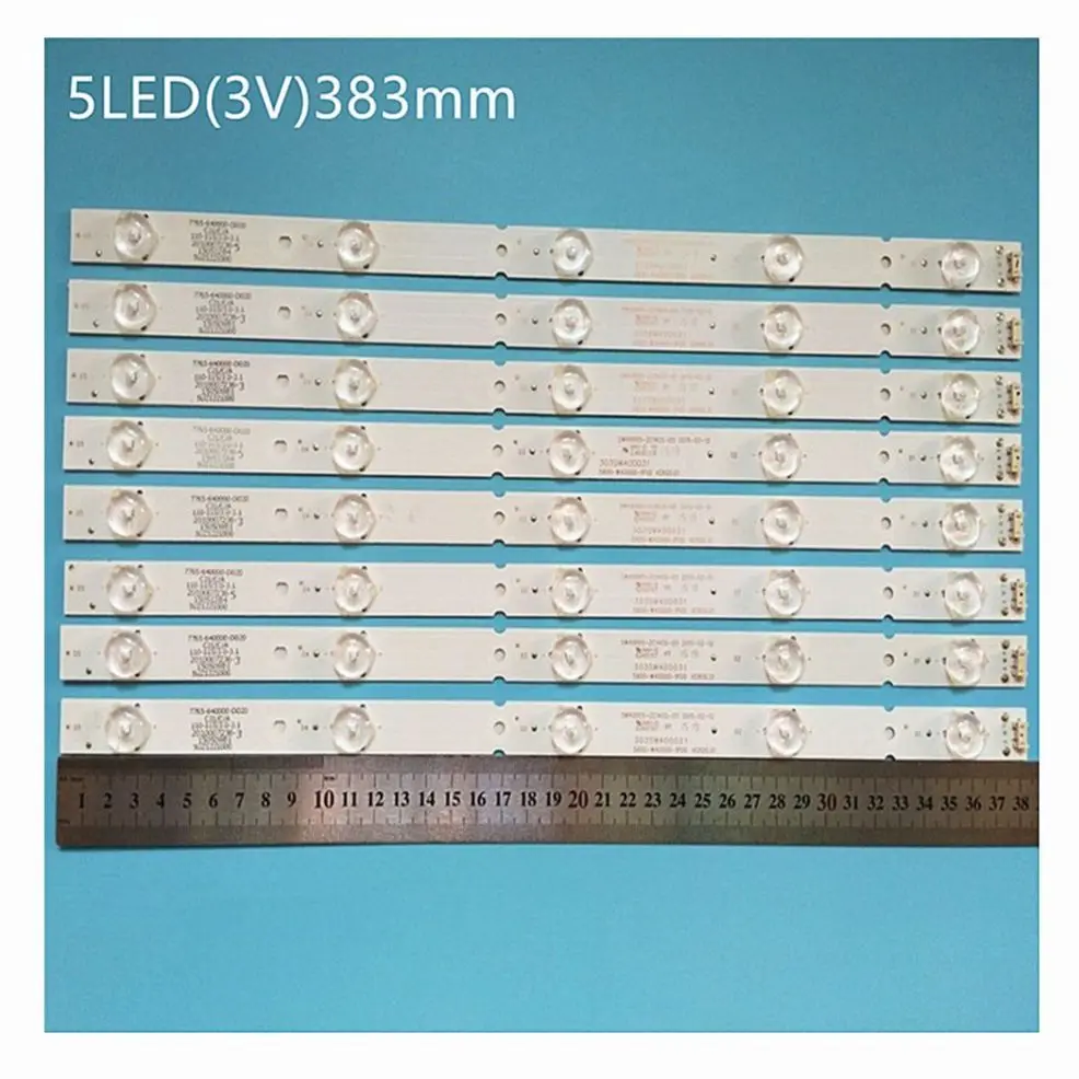 

Skyworth LED Strip Light 40X3 40X5 40E361S 40E3000 40E6000 40E3500 7710-640000-D020 5800 W40000 2P00 3P00