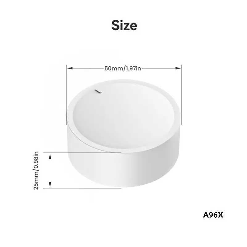Smart Knob Switch Tuya Zigbee Wireless Button For Home Automation, Scene Creation Via Smart Life App