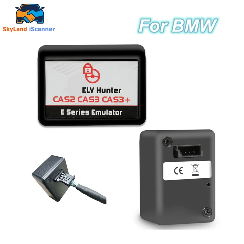 

2026 New For BMW ELV Hunter For CAS2 CAS3 CAS3+ All E-series steering lock emulator Apply For E60 E84 E87 E90 E93 2004 to 2014