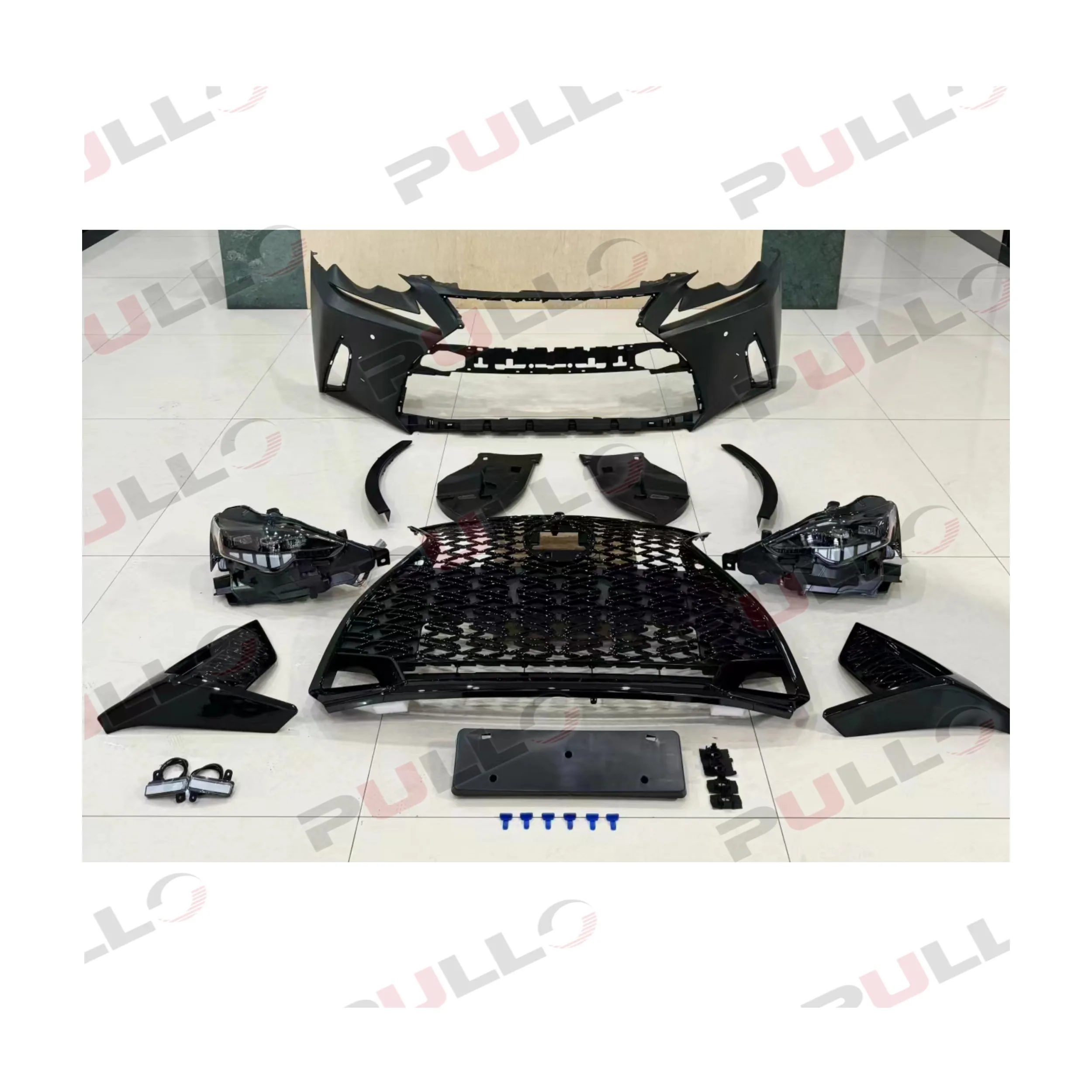 

Car Body Kit Bumper for Lexus IS250 2013-2016 Upgrade to 2021 F SPORT Model Include Front Bumper with Grille and Headlights