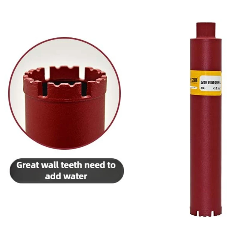 Water Drill Bit Professional Industrial Grade Drill Bit Drilling Holes Quickly Reinforced Concrete Wall Tools Diamond Driller