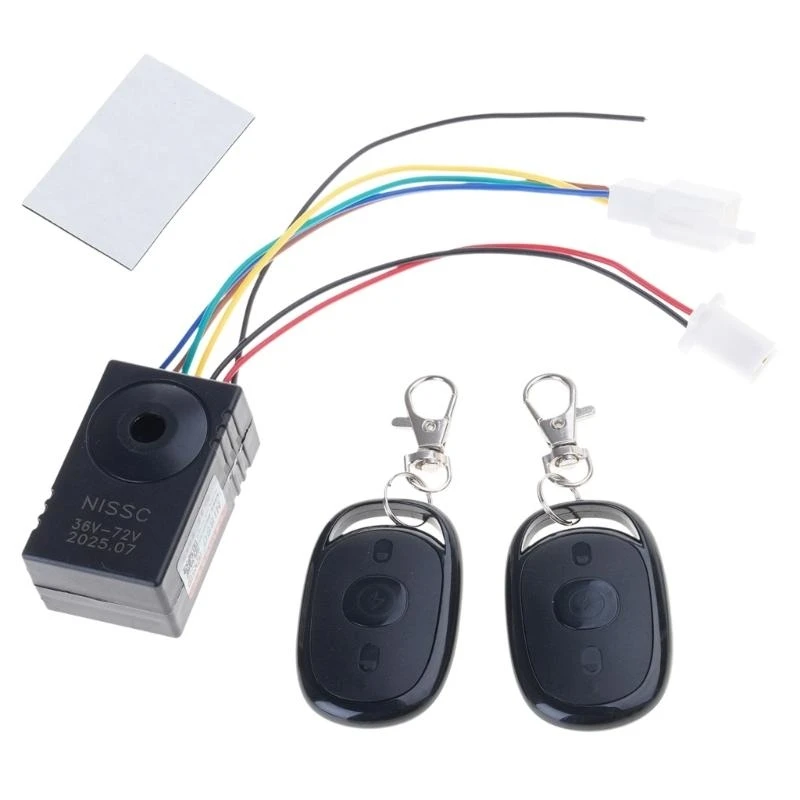 Weatherproof Electric Bike Alarm Low Power Consumption for Outdoor Activities