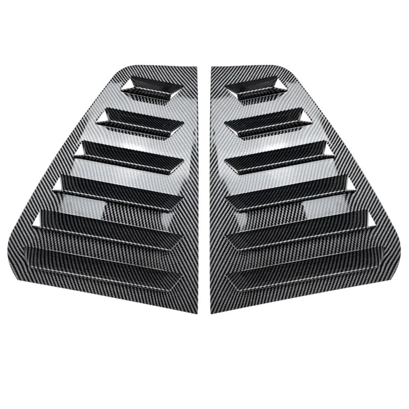 

Car Carbon Fiber Rear Windows Triangle Louver Cover Stickers For VW Golf 6 MK6 2008-2012 Car Styling Cover Spare Parts Parts