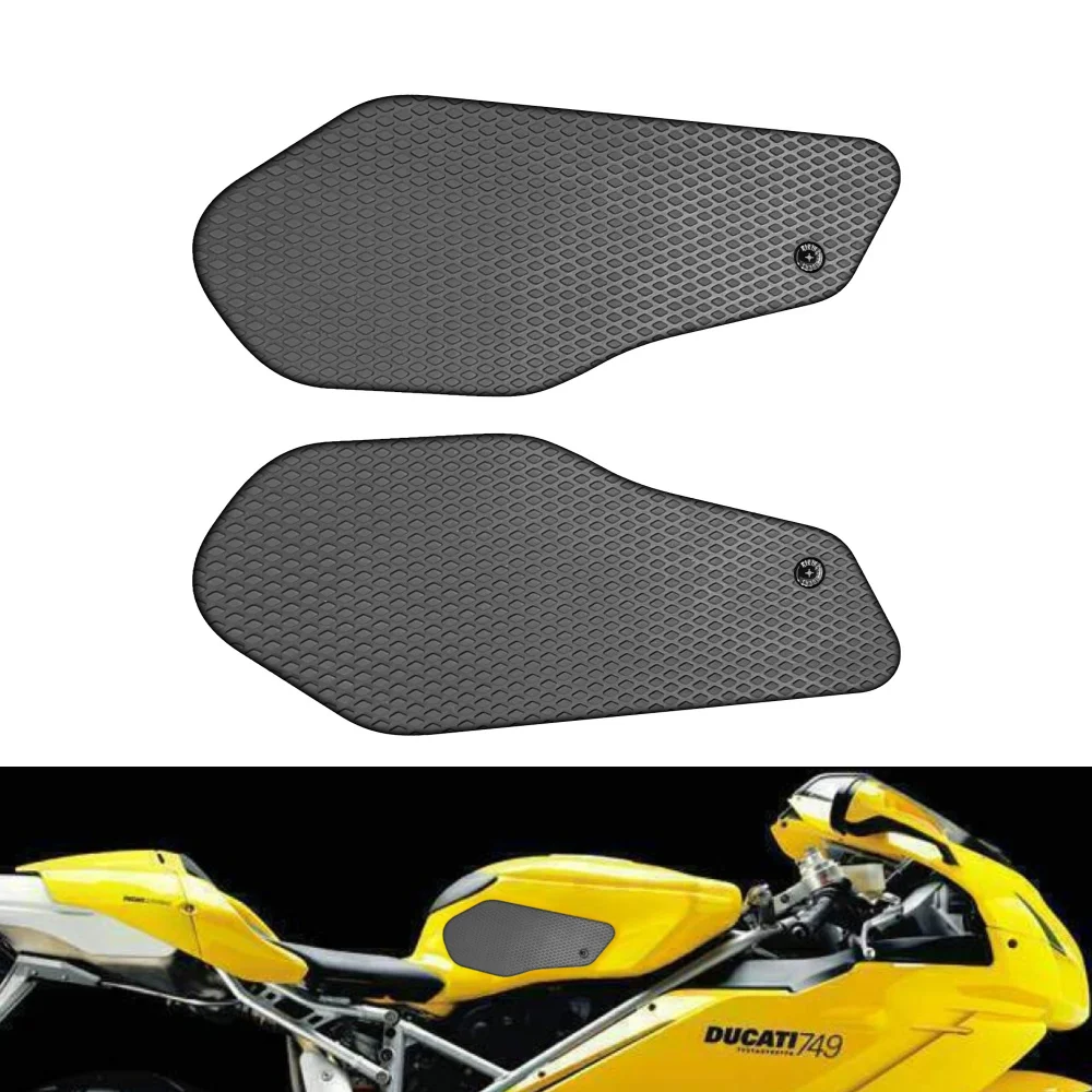 

Motorcycle Tank Traction Pad Anti Slip Sticker Gas Knee Grip Protector For DUCATI SUPER BIKE 749 999 2000 to 2008