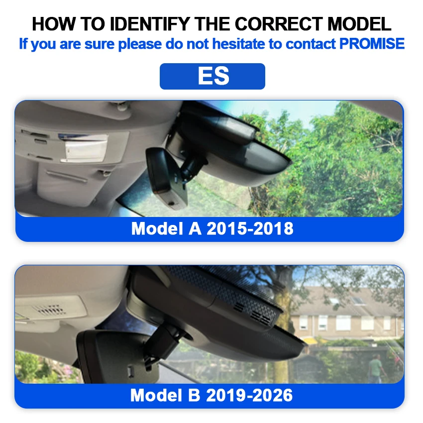 Car Dash Cam For Lexus ES200 ES260 ES300h 2019-2026, Plug and Play Dash Camera, 1080P/4K Night Vision, Loop Recording, Parkin