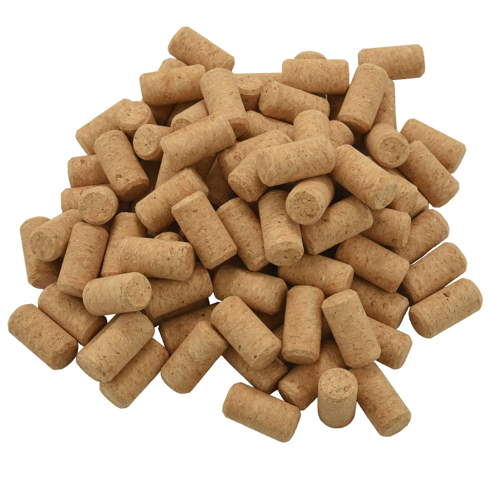 T79C 100Pcs Straight Wood Corks Wine Stopper Wood Bottle Stopper Cone Type Wine Bottle Corks Plug Sealing Cap Beer Bottle Corks