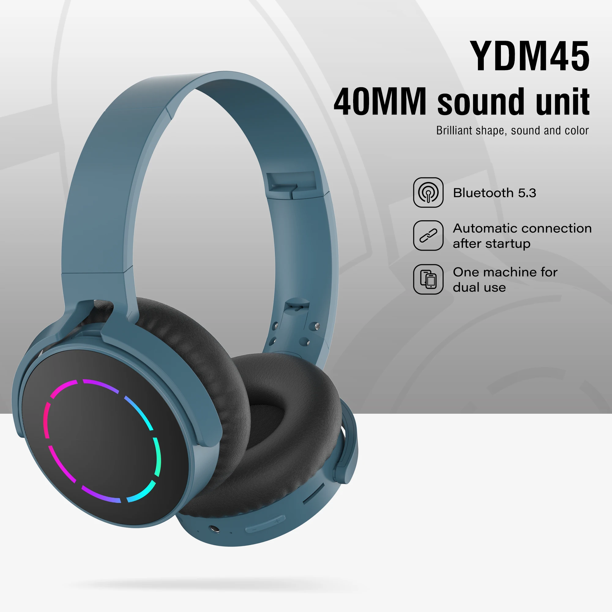 TWS Wireless Headphones Earphones Bluetooth Touch Control Noise Reduction Stereo Waterproof Earbuds Headsets With Microphone P9