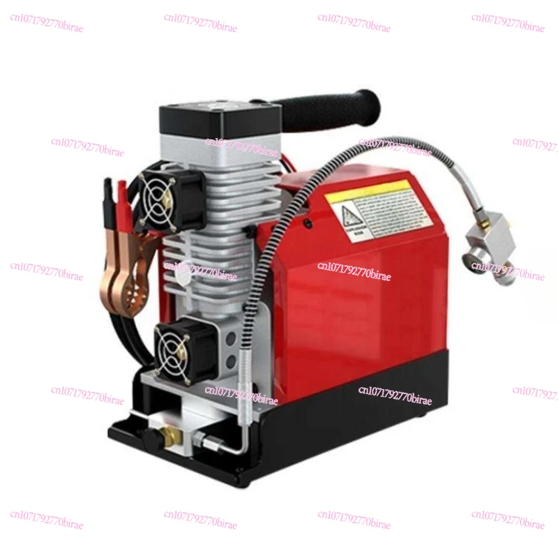 

High Pressure Electric Air Compressor Red Portable Oil-Free 12V 250W 2700 R/min