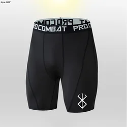 Rashguard spodenki kompresyjne bielizna męska Spandex do biegania na trening legginsy sportowe spodenki sportowe szybkoschnące ubrania męska