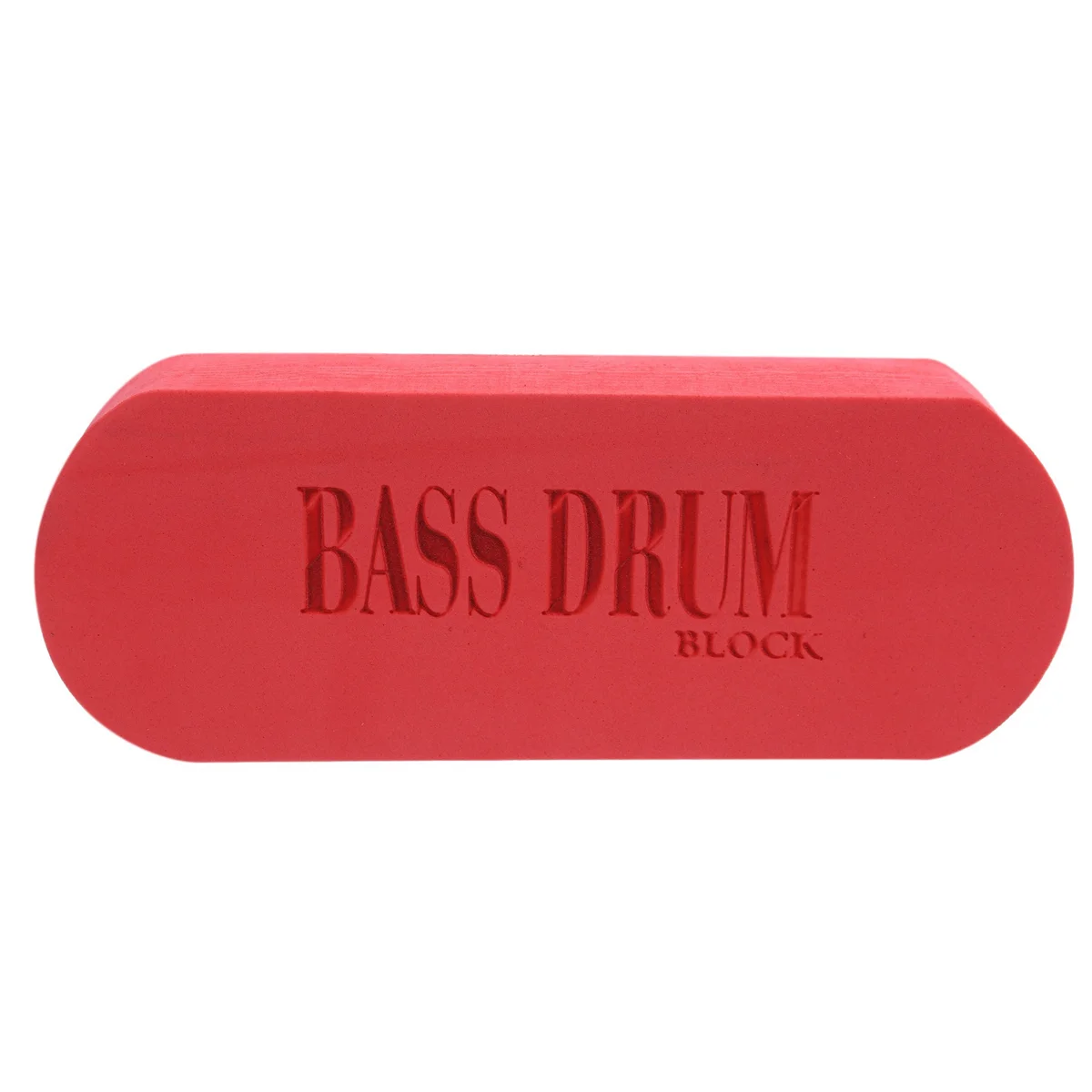 2X Jazz Drum Anti-Slip Drum Brick Slow Anti-Moving Fixed Floor Anti-Slip Cotton Bass Drum Red