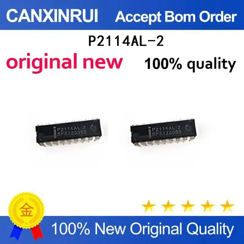

(5-100 Pieces) Brand new original P2114AL-2 DIP-18 direct insertion integrated circuit IC spot chip