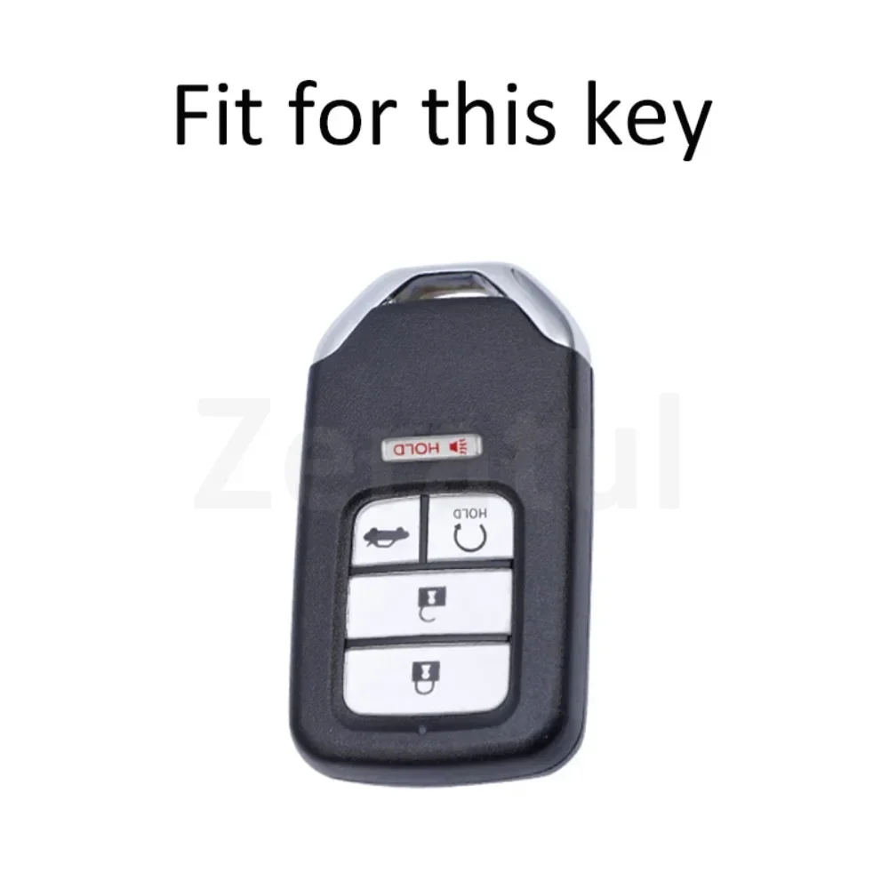 5 Buttons Remote Auto Shell Fob Protector For Honda Accord Civic CRV Pilot Ridgeline Odyssey Passport TPU Car Key Case Cover