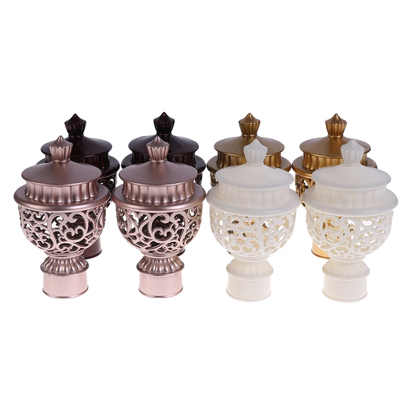 

Для стержня диаметром 28 мм, наконечники для карнизов, 66 x 115 мм, пластиковые винтажные 2 шт.