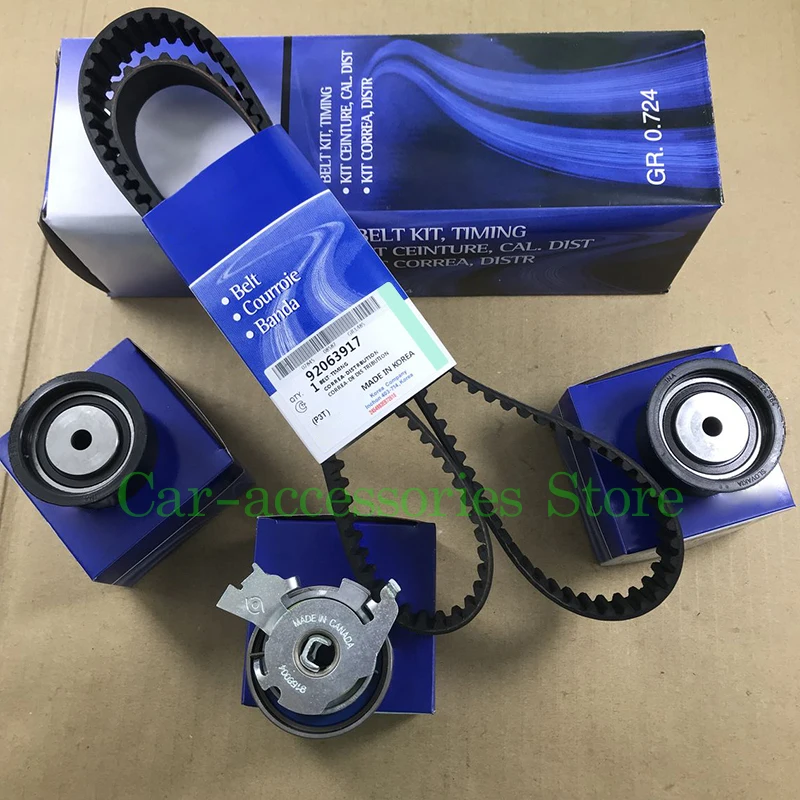 Timing Belt Kit Tensioner For Chevrolet Epica Optra Daewoo Lacetti Opel Vauxhall Astra Vectra 9128738 9158004 92063917