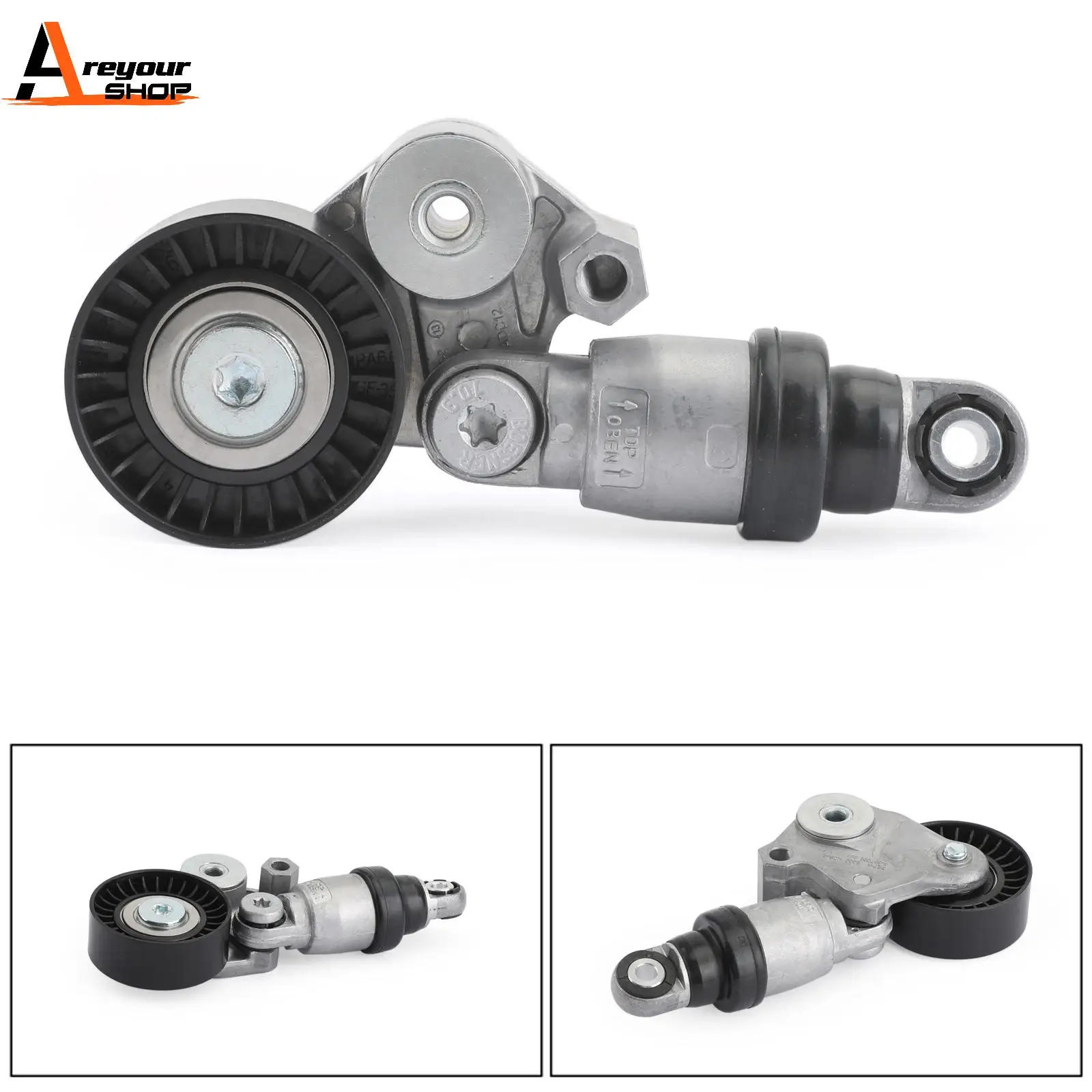 

Areyurshop Belt Tensioner & Bearing Pulley For Mazda 3 / 6 CX-5 2.0L 2.5L PEY4-5/6/7 PE03-15-980A PE03-15-980B Car Parts