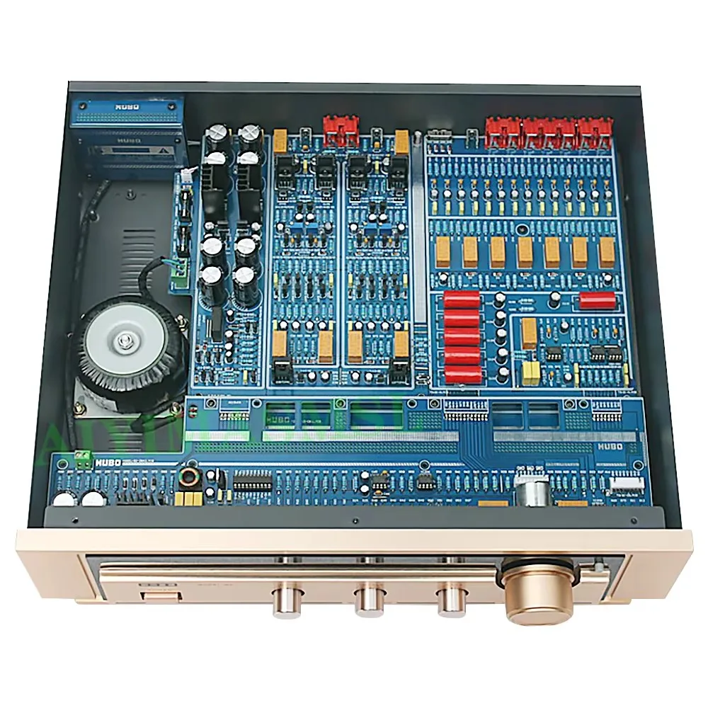 AIYIMA SMSL リモートコントロールプリアンプクラス A 120 ワット 2.0 ステレオポストアンプ 120 ワット HIFI プリアンプリアアンプオーディオ