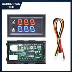 DC0-100V 10A DC Voltage Ammeter Head DoubleDisplay Two-Color  Digital Display