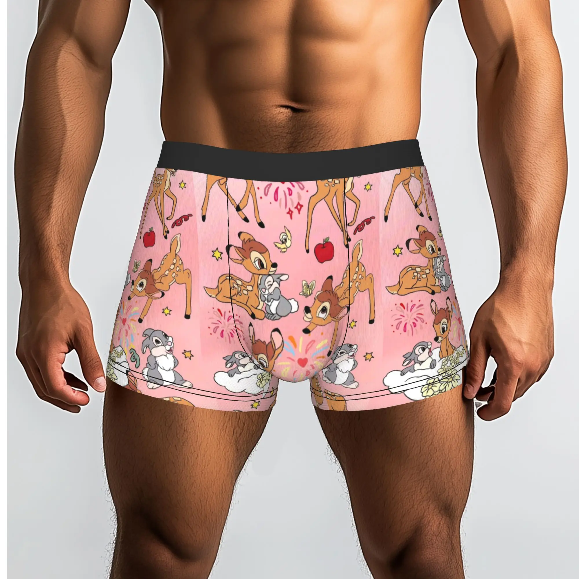 Custom Cool B-Bambies Anime Boxers Shorts Panties Men's Underpants Comfortable  Briefs Underwear