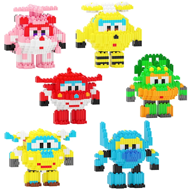 

Мини-фигурки-трансформеры Tino Jett Dizzy: Аниме-роботы-самолеты, детские игрушки, подарки, конструктор, украшения для вечеринок