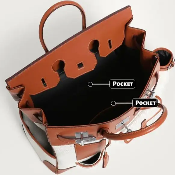 Borsa a mano patchwork in tela di colore a contrasto con tasche multiple Borsa da viaggio casual Borsa a tracolla di grande capacità per donna