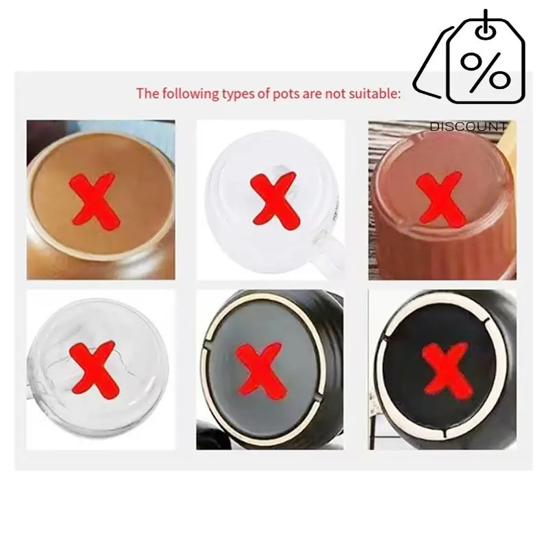 Mini Electric  Infrared Heating Stove Milk Water Boiler Countertop Burner Stew Hot Pot US Plug-Y48A