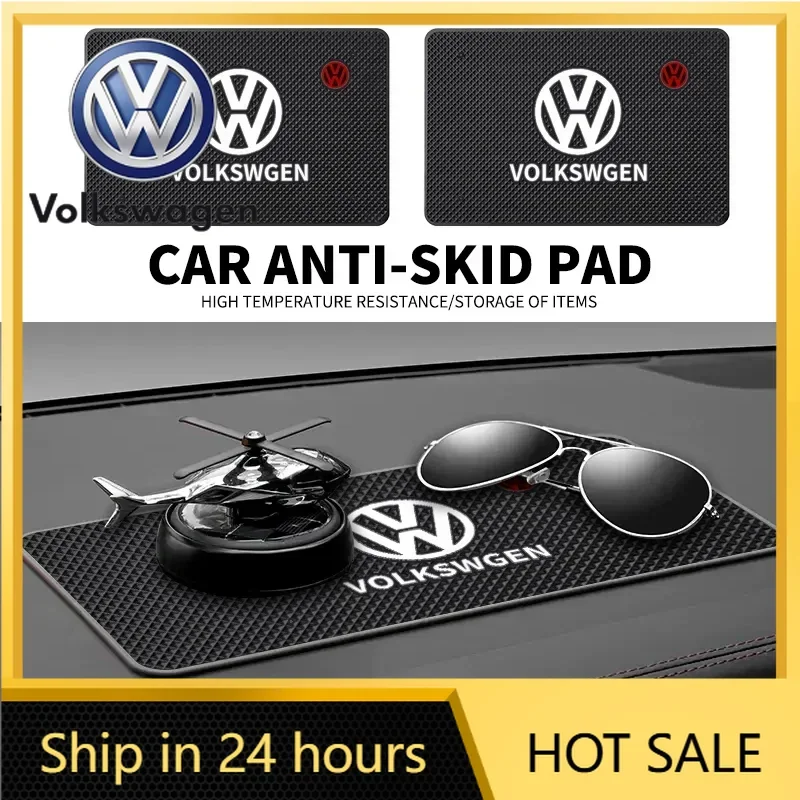 

Новый противоскользящий силиконовый коврик-держатель для телефона на приборную панель автомобиля из ПВХ для Volkswagen Jetta Gol 2026 года