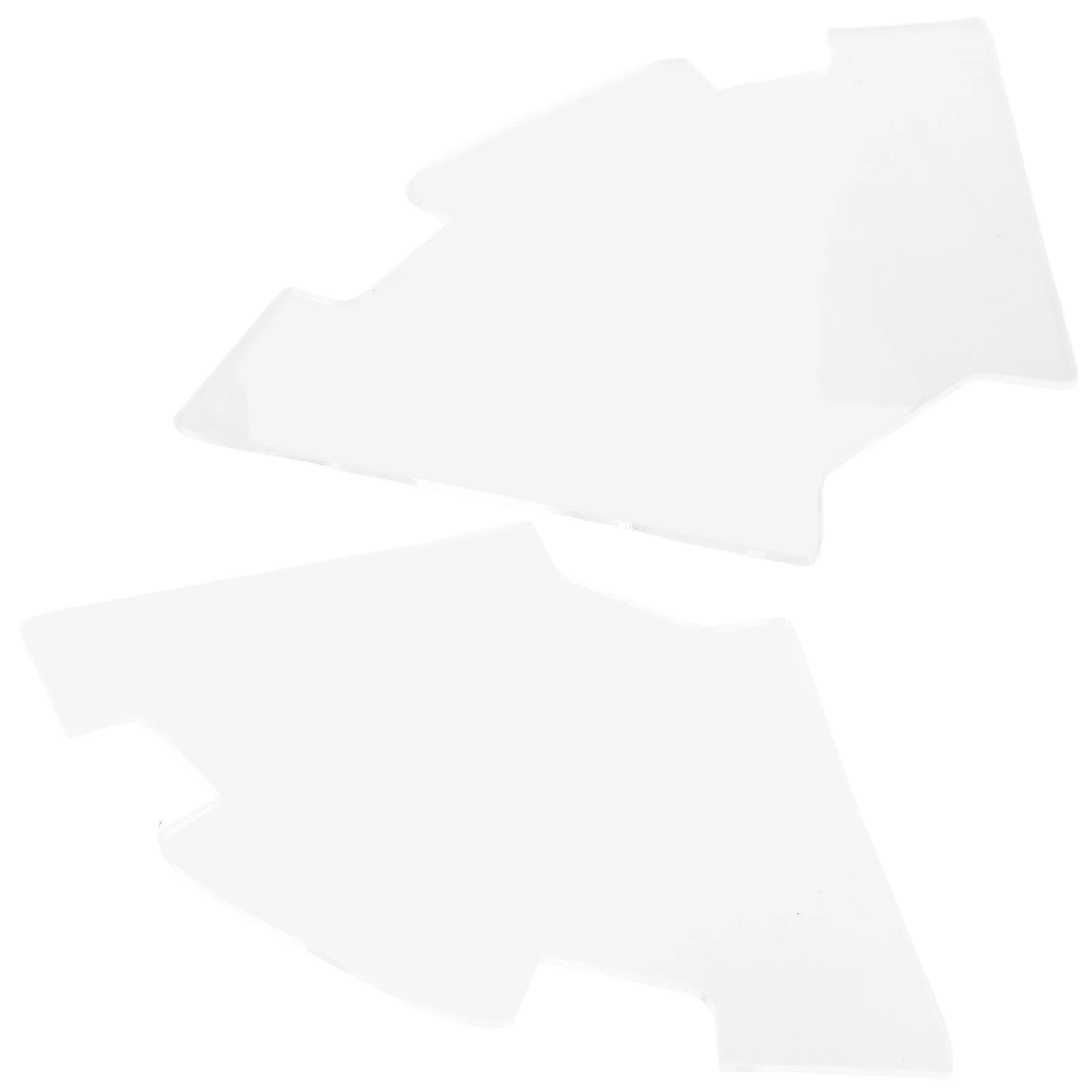 

2 Pcs Handbags Handmade Quilting Template Sewing Tools Purse Craft Rulers Pattern Templates Transparent Patchwork