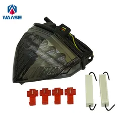 waase For Honda CB600F Hornet PC41 2011 2012 2013 2014 2015 E-Mark Rear Tail Light Brake Turn Signals Integrated LED Light