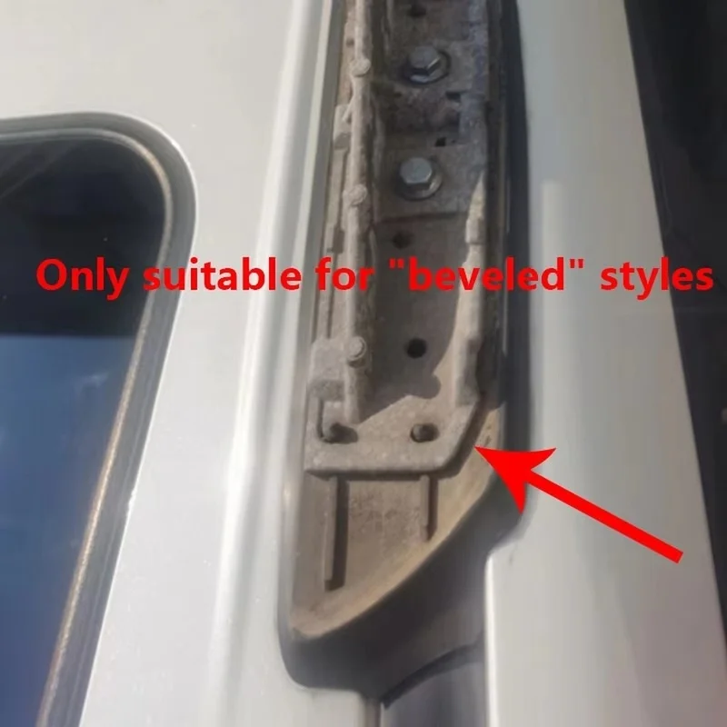 Super Sale For Toyota Land Cruiser Prado FJ150 2010-2022 Car Roof Rack Rubber Gasket Luggage Rack Bar Waterproof Pad Set