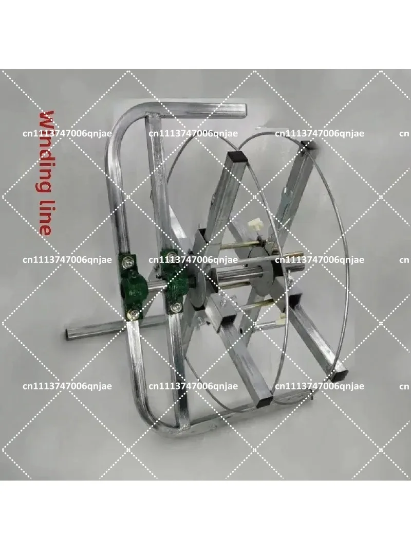 Fiber Optic Cable Reeling Machine, Wire Winding Frame, Power Cable Spinning Reel, Network Cable Tying Equipment