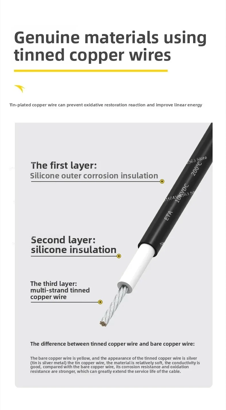 ETA4164S 高品質射出成形 4mm バナナプラグ シリコーンテストライン バナナプラグ接続ライン
