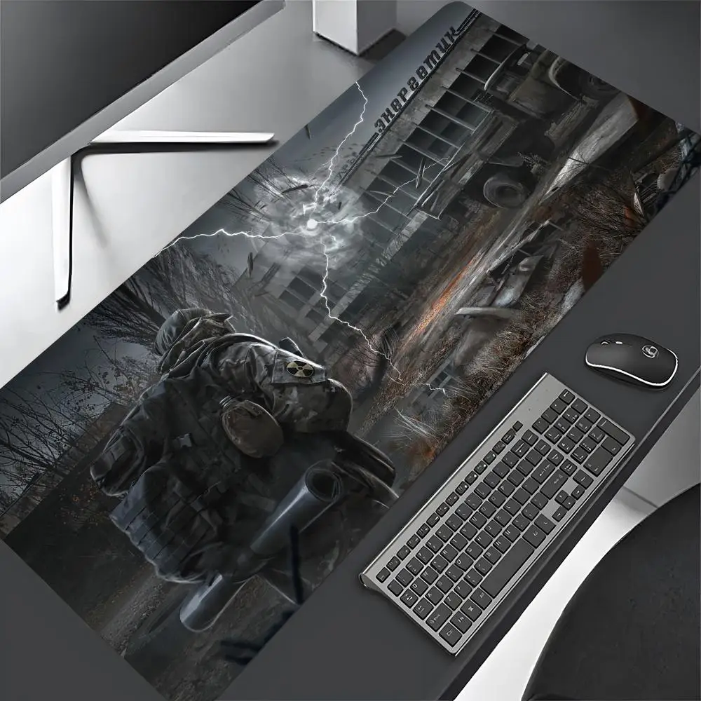 games Stalker 2 Mouse Pad Gaming video games Abstract Large 800x400mm MouseMat Gamer XXL Mause Carpet PC Desk