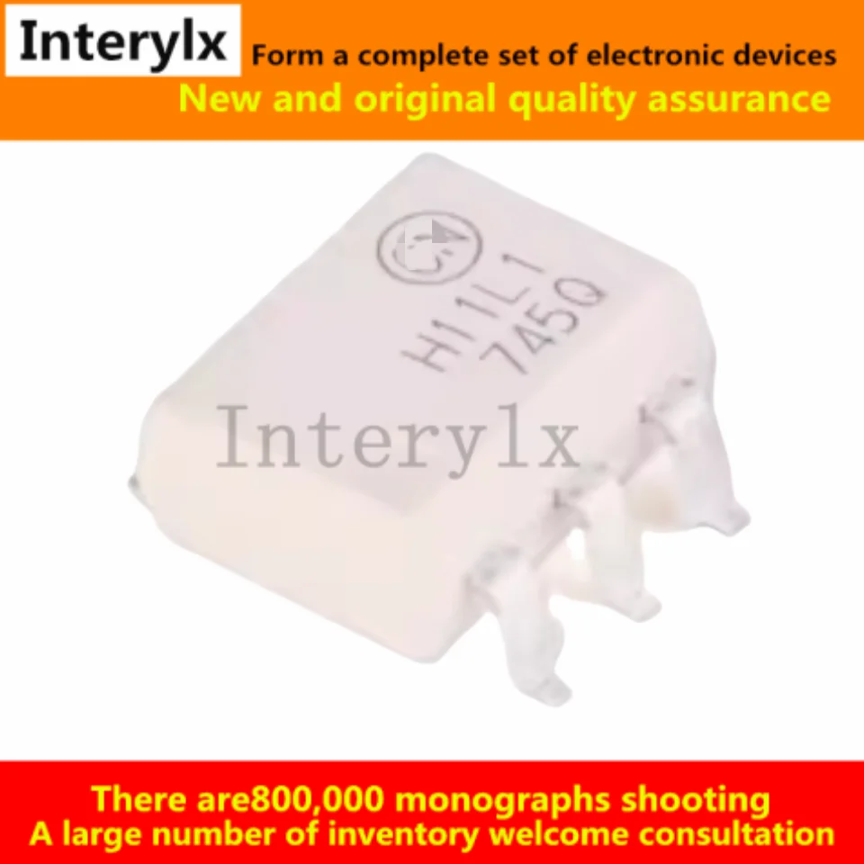 5Pcs/Lot Original genuine patch H11L1SR2M H11L1 SMD-6 Schmitt trigger output photocoupler chip