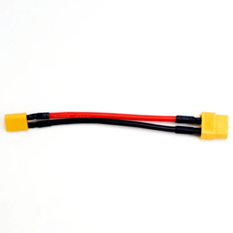 1/2/5 قطعة XT60 التوصيل إلى XT30 موصل محول كابل شحن سلك من الرصاص 14awg 10 سنتيمتر لشواحن نمط ISDT