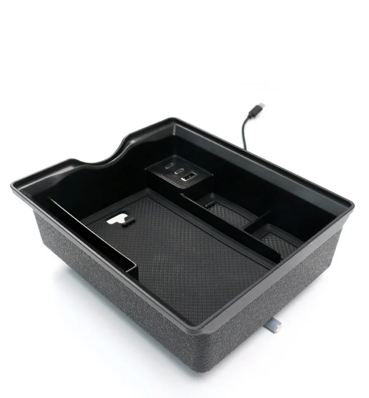 

for model3/Y central control storage box charging box modified interior accessories