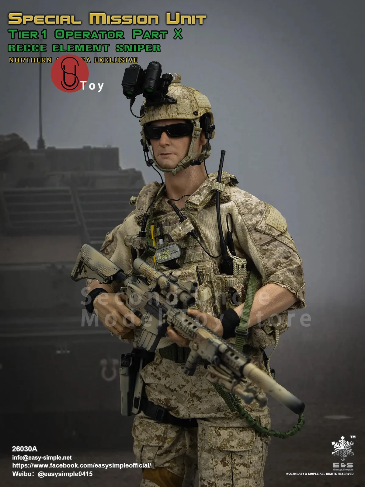 Easy&Simple ES 26030 A/B/C 1/6 SMU Special Mission Unit Tier 1