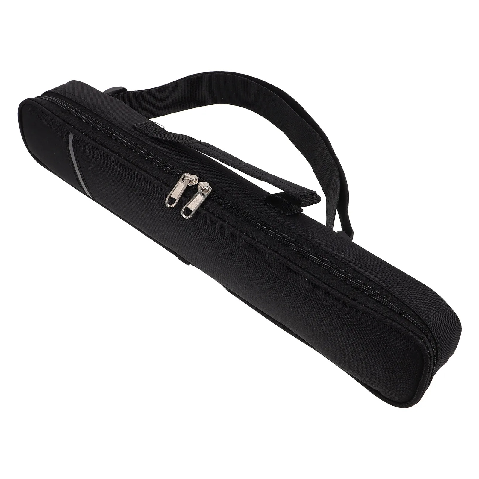 

Hair Tube Bag Dizi Flute Backbpack Electric Blowpipe Banjo Gig Protector Metal with Strap