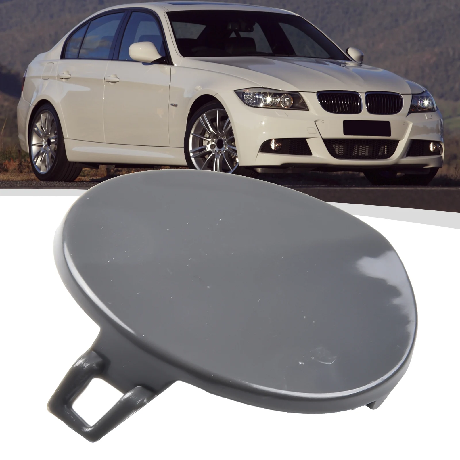 

Для BMW 3 серии E90 E91 2009-2012 крышка фаркопа 3'E90 LCI 316i/318d/320d/320i бампер автомобиля практичный аксессуар