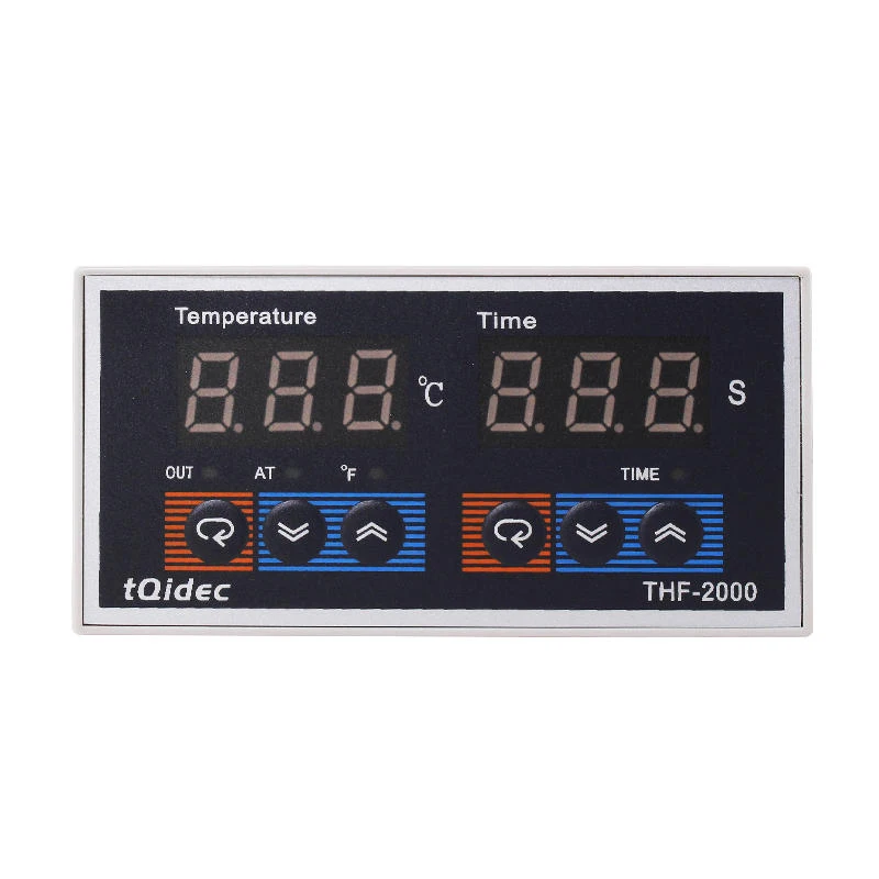 

THF-2000 Time and Temperature Integration Control Instrument Relay SSR Output AC85-AC265V Digital Display PID Controller K-type