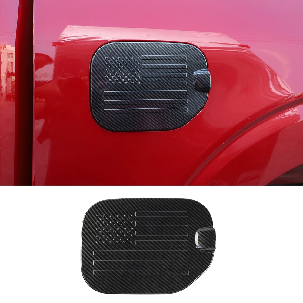 Car Exterior Fuel Tank Cap Trim Cover Decoration Stickers Accessories for Ford F150 2021 2022 Fuel Filler Flap Cap Accessories