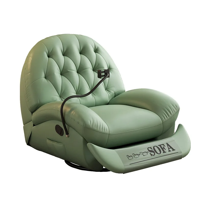 Multifunctional space first-class sofa cabin, leisure home single electric recliner