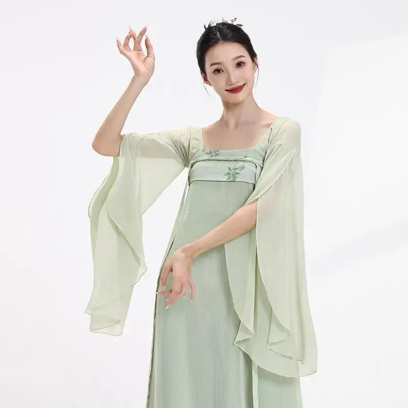 

[2212 People Have Collected]Classical Dance Costumes, Women's Chinese Dance Performance Costumes, Han Tang Style, Body Charm,