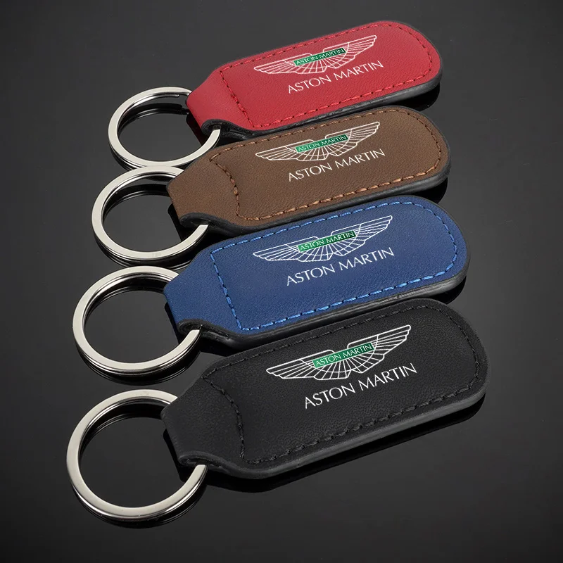 1 قطعة شعار السيارة التصميم المفاتيح مفتاح سلسلة مفتاح قلادة عصابة الرجال النساء هدايا ل أستون مارتن DB S 11X9 الداخلية اكسسوارات السيارات #4