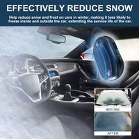 Solar Electromagnetic Interference Antifreeze Car Instrument Portable Mini Antifreeze Device Fast Car Snow Remover Car Window