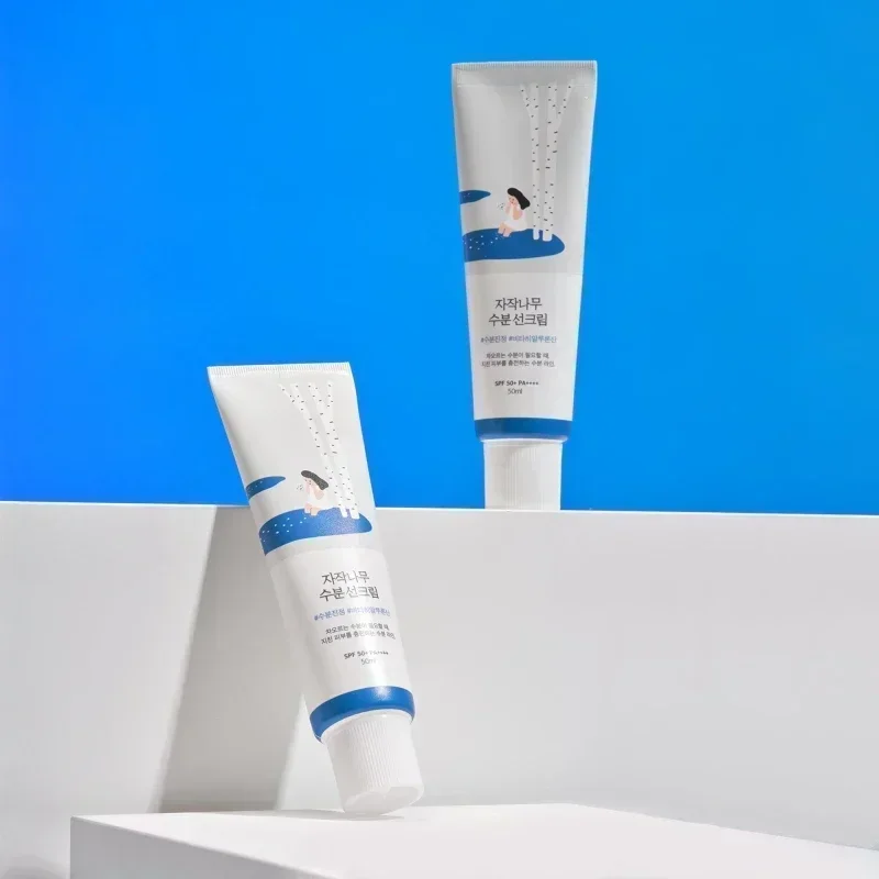 

Dokdo Birch Tree Sunscreen Isolation Cream Face Cream UV Isolation Refreshing Hydrating Moisturizing Oil Control 50ml