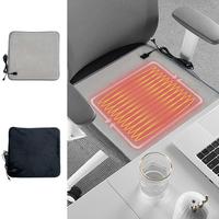 Heated Seat Cushion Safe Non-Slip Electric Heated Cushion For Car Fast Heating Seat Heating Cushion 5 Heat Levels Winter Seat