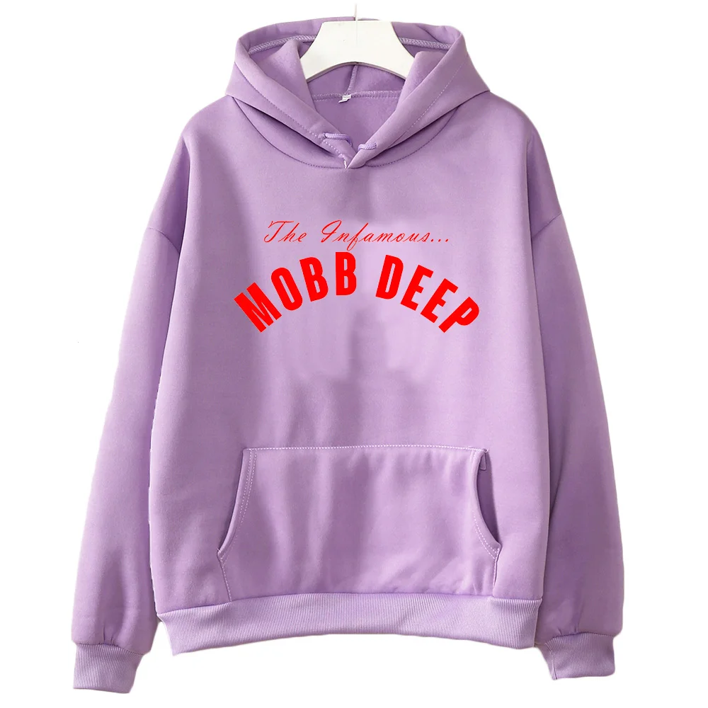 Mobb Deep Hooded for Autumn/Winter Hip Hop Fleece Sweatshirts Long-sleeved Gothic Hooded Clothes Sudaderas Casual Vintage Hoody